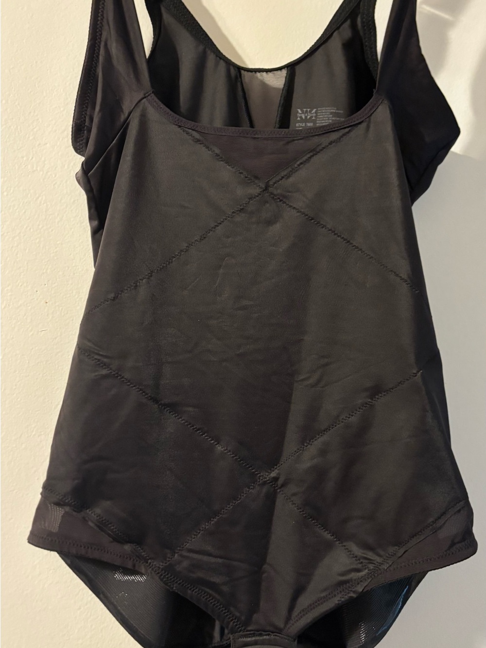 Black Shaping Tank Bodysuit - Sleek Support